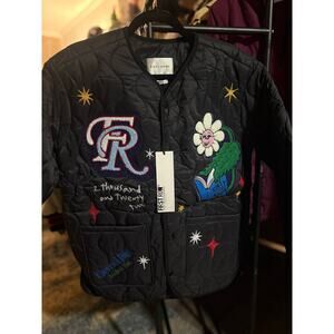 NWT SZ S - First Row Black Packable Puffer